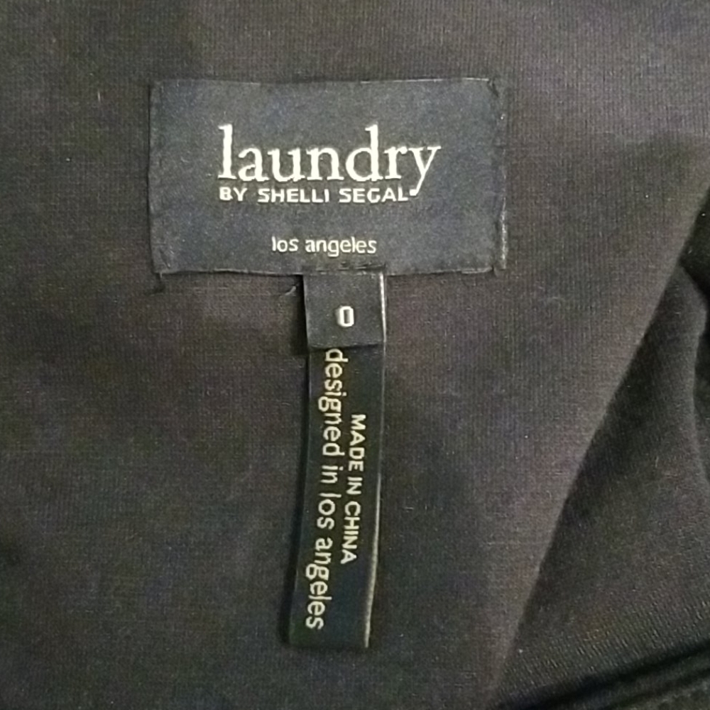 New Laundry by Shelli Segal LBD - SZ 0 - Picture 5 of 6